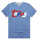 TOPPS BASEBALL 1981 - LIGHT BLUE TEE