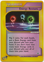 Energy Restore - 141/165 - Uncommon - Reverse Holo