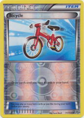 Bicycle - 117/135 - Uncommon - Reverse Holo