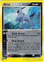 Absol - 96/95 - Rare Holo