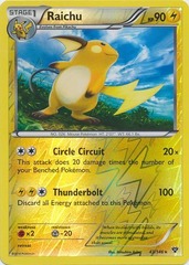 Raichu - 43/146 - Rare - Reverse Holo