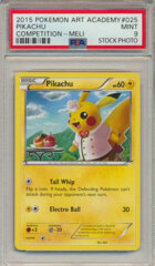 2015 Pokemon Art Academy Promo Pikachu (Meli) PSA 9 MINT