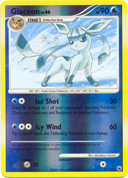 Glaceon - 20/100 - Rare - Reverse Holo