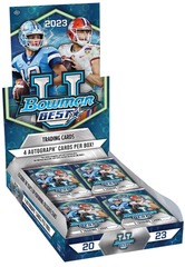 2023 Bowman Best University Football Hobby Box