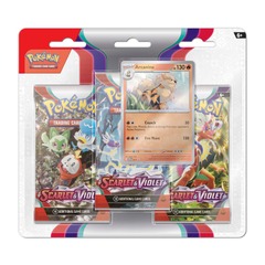 Pokemon SV1 Scarlet & Violet 3-Pack Blister - Arcanine