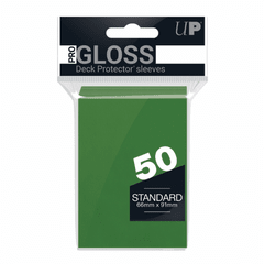 Ultra Pro Standard Size Pro Matte Sleeves - Dark Green - 50ct