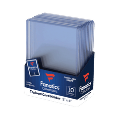 Fanatics Topload Card Holder (138pt) - 10ct