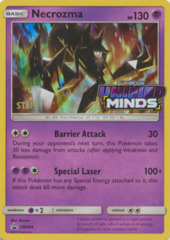 Necrozma SM204 Wave Holo STAFF Promo - SM11 Unified Minds Prerelease