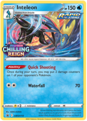 Inteleon SWSH113 Holo Promo - Chilling Reign Prerelease