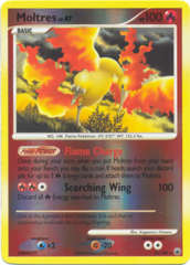 Moltres - 10/100 - Rare - Reverse Holo