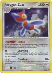 Porygon-Z DP35 Cosmos Holo Promo - Platinum Blister Exclusive