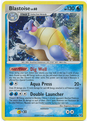 Blastoise - 2/127 - Holo Rare