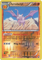 Aerodactyl - 53/108 - Rare - Reverse Holo