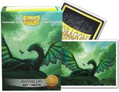 Dragon Shield Matte Art Standard-Size Sleeves - Rayalda - 100ct