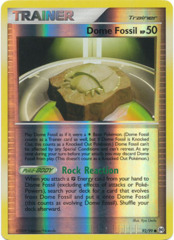 Dome Fossil - 92/99 - Common - Reverse Holo