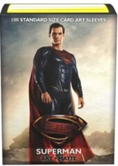 Dragon Shield Matte Art Standard-Size Sleeves - Justice League Superman