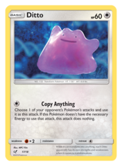 Ditto - 17/18 - Holo Rare