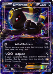 Umbreon EX 55/124 - Holo Rare