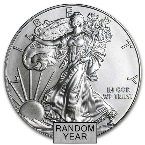 1oz American Eagle Silver Coin (Random Year)