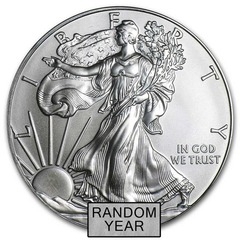 1oz American Eagle Silver Coin (Random Year)