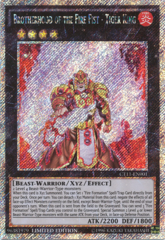 Brotherhood of the Fire Fist - Tiger King - Platinum Rare - CT11-EN001