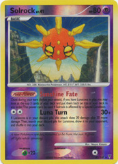 Solrock - 45/147 - Rare - Reverse Holo