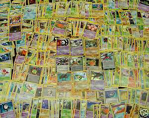 CHEAP Pokemon Cards 500ct BULK lot of PLAYED CONDITION Commons