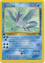 Articuno - 17/62 - Rare - 1st Edition