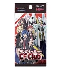 Cardfight!! Vanguard VGE-V-BT03 Miyaji Academy CF Club Booster Pack
