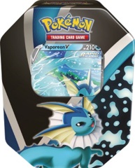 Pokemon Eevee Evolutions Tin - Vaporeon V