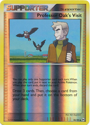 Professor Oaks Visit - 90/99 - Uncommon - Reverse Holo