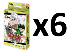 Union Arena HUNTER X HUNTER Starter Deck DISPLAY Box (6 Decks) UE02ST