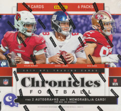 2019 Panini Chronicles NFL Football Hobby Box