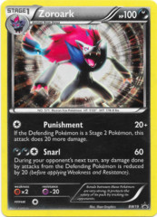 Zoroark BW19 Cosmos Holo Promo - Zoroark Illusions Collection Exclusive