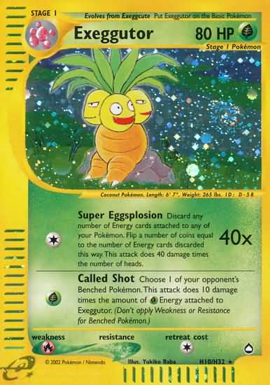 Exeggutor - H10/H32 - Holo Rare