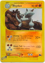 Rhydon - 29/144 - Rare - Reverse Holo