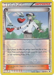 N - 92/101 - Uncommon - Reverse Holo