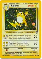 Raichu 16/130 Holo Rare