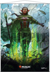 Ultra Pro Magic the Gathering Planeswalkers Stained Glass Wall Scroll - Nissa