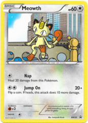 Meowth BW35 Non-Holo Promo - Dark Explorers Blister Exclusive