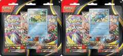 Pokemon MEG Mega Evolution 3-Pack Blister - Both 3-Pack Blisters -- NO REFUNDS OR CANCELLATIONS, ALL SALES ARE FINAL