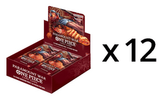 one piece paramount war booster box case One Piece OP-02 Paramount War Japanese Booster Box – Card-Binder.com main image 1