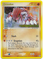 Groudon - 14/106 - Rare - Reverse Holo