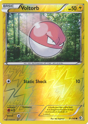 Voltorb - 51/149 - Common - Reverse Holo