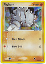 Rhyhorn - 62/106 - Common - Reverse Holo