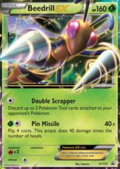 Beedrill EX XY157 Holo Promo - Mega Beedrill EX Premium Collection Exclusive