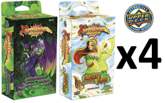 Neopets Battledome Jhudora’s Bluff + llusen’s Glade Structure Deck CASE (8 Starter Decks) -- NO REFUNDS OR CANCELLATIONS, ALL SALES ARE FINAL