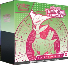 Pokemon SV5 Temporal Forces Elite Trainer Box - Iron Leaves (GREEN)