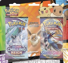 Pokemon Back to School - Eraser 2-Pack Blister (Eevee)