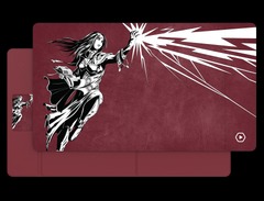 Heavy Play ETB Playmat Art Masters - Lightning Bolt by Phil Stone